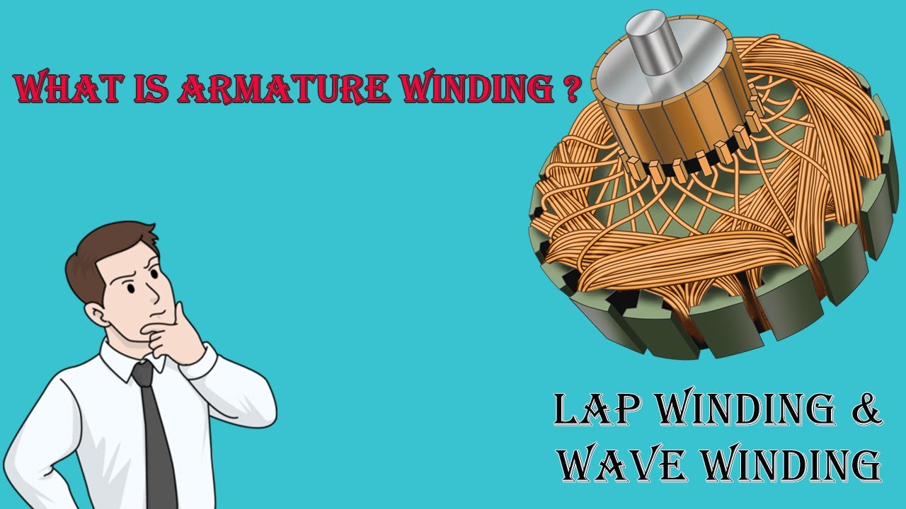 Lap winding And Wave Winding - YouTube