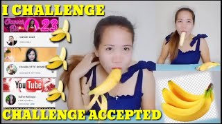 NO HANDS EATING BANANA CHALLENGE | LAUGH TRIP  ?