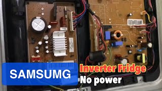 วิธีซ่อมตู้เย็น samsung inverter อาการไฟไม่เข้า