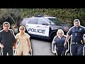 Police Officers Arrive On Scene At Ben Affleck And Jennifer Lopez's Mansion