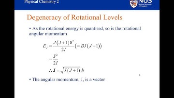 Rotational Spectroscopy - Part VI