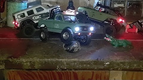 Axial Scx24 1967 Chevy C10 pickup; First day Upgrades