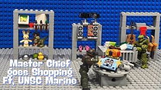 Master Chief goes shopping Ft, UNSC Marine