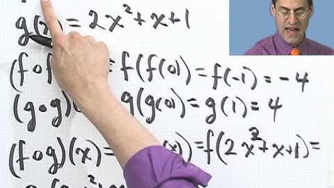 Composition of Functions: Another Example, Part 2