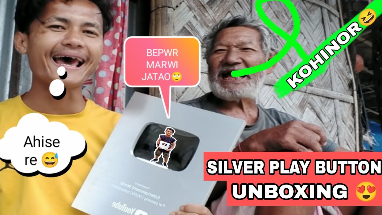 100K NI SILVER PLAY BUTTON  SWOPWINAINI KUSIJWNG 🤣🤣🤣🤘🤘