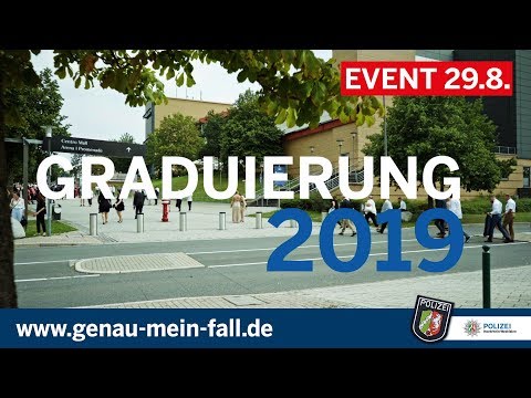 Endlich Polizeikommissare - Graduierung 2019 - EJ 2016 der FHöV Duisburg und Mülheim