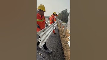 the process of installing the barrier on #shorts