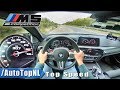 BMW M5 F90 COMPETITION 625HP AUTOBAHN POV 309km/h TOP SPEED by AutoTopNL