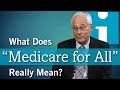 What Does "Medicare for All" Really Mean?