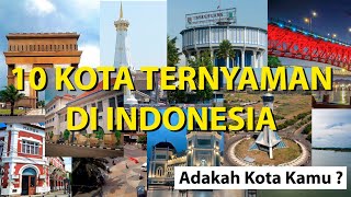 10 Kota Ternyaman di Indonesia | Kota Yang Nyaman Untuk Tinggal di Indonesia