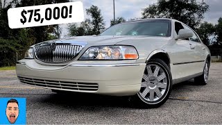 This 20 Year Old Lincoln Town Car is Worth $75,000