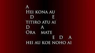 Video thumbnail of "Whakaaria Mai Lyrics and Chords"