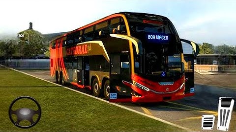 Offroad Bus Driving Simulator 3D - Public Coach Bus Driving Game - Android GamePlay 