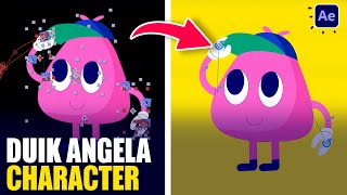 DUIK ANGELA: Easy Way Character Rigging   Animation in After Effects Tutorials