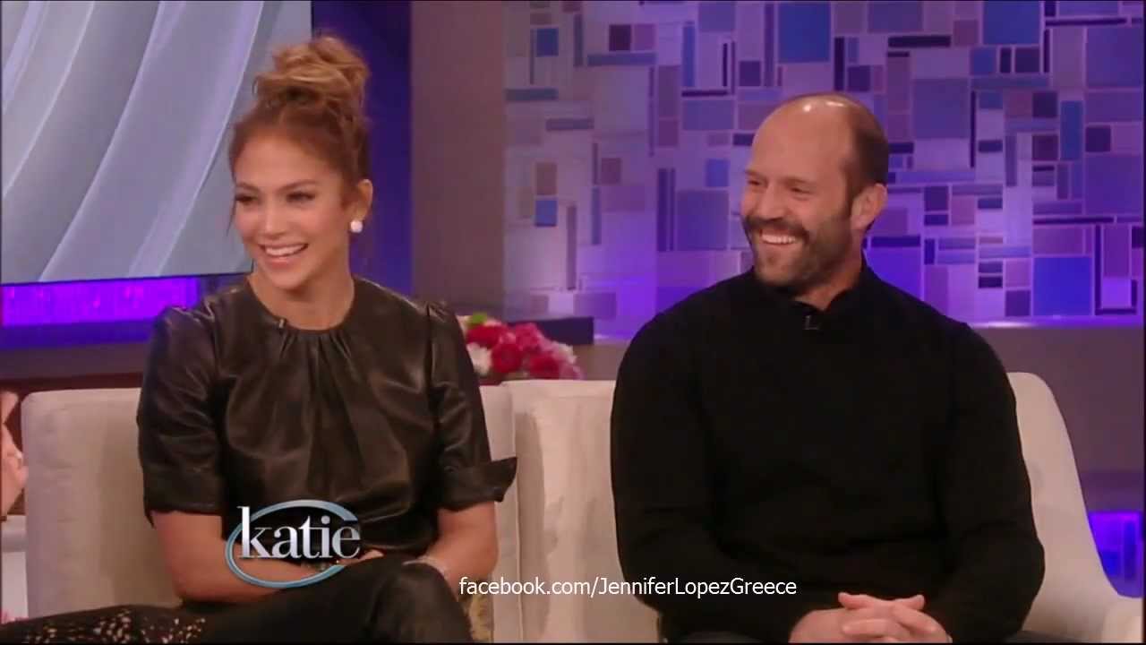 Jennifer Lopez & Jason Statham on 'Katie Couric Show' 25/1/13 - Talks 'Parker' Movie (HD)