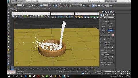 RealFlow, 3Ds Max, Vray -Timelapse water simulation