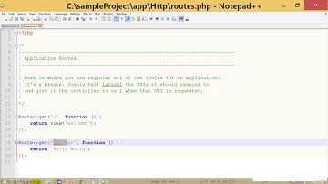2  Routing Laravel PHP Framework