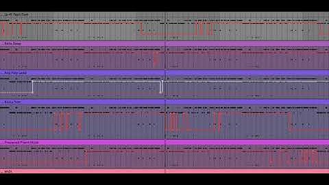 Fractal Bass Pattern: Variable Rhythm Made with FractalBeat.Live