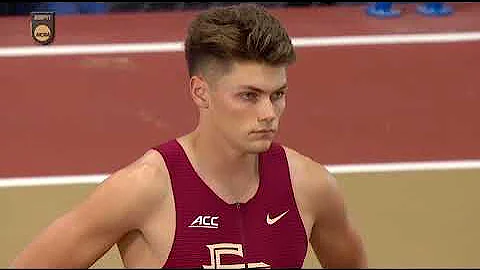 NCAA INDOOR : TREY CUNNINGHAM 60M HURDLES 7.38 2ND...