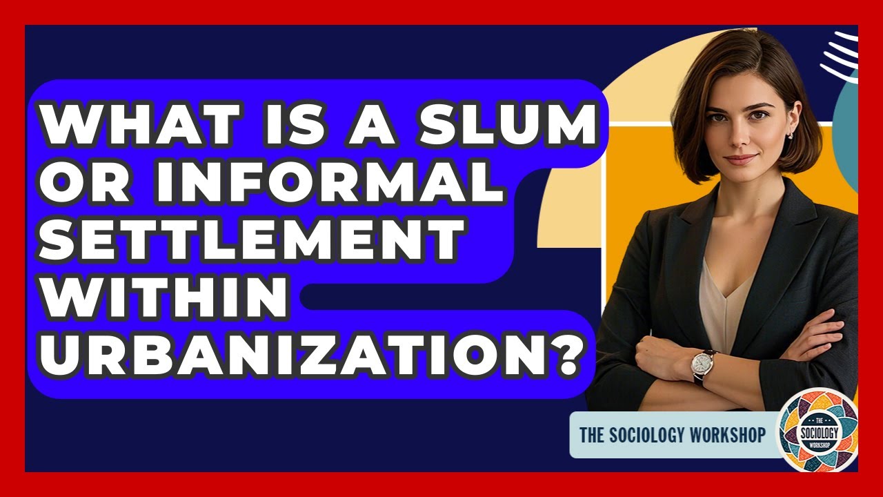What Is A Slum Or Informal Settlement Within Urbanization? - The Sociology Workshop