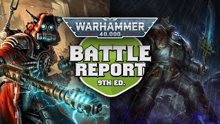 Adeptus Mechanicus vs Grey Knights Warhammer 40k Battle Report Ep 29