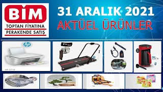 BİM 31 ARALIK 2021 | AKTÜEL ÜRÜNLER  | Voit Katlanır Koşu Bandı , HP Wifi Yazıcı, Spor Ürünleri