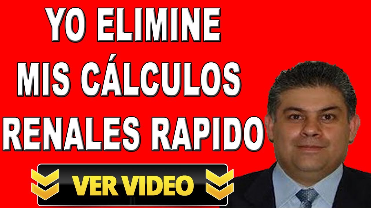 remedios caseros para expulsar los cálculos renales