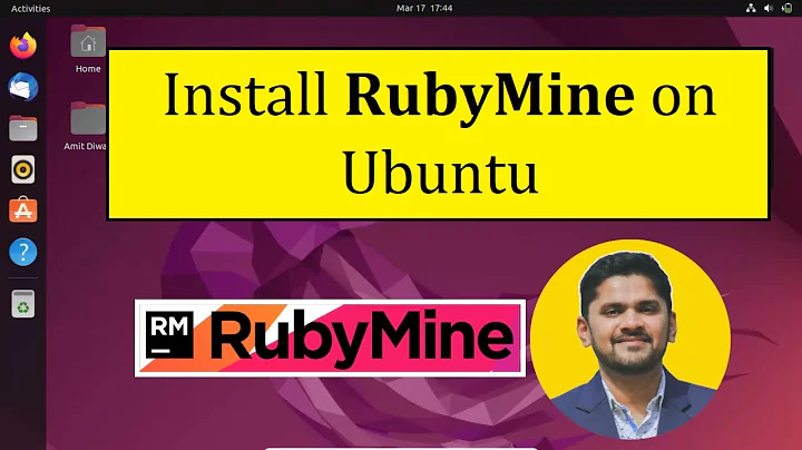 How to Install RubyMine on Ubuntu | Complete Installation | Amit Thinks
