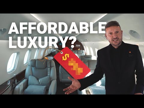 Video: Luxury Semi-Private Jet Service Aero debituje