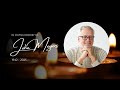 Candlelight Funeral Photo Canva Slideshow Template I Instant Download