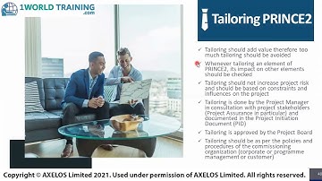 PRINCE2 Tailoring And Adopting | PRINCE2 Foundation | Certifications | AXELOS | 1WorldTraining.com