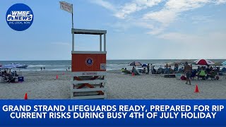 Grand Strand lifeguards ready, prepared for rip current risks during busy 4th of July holiday