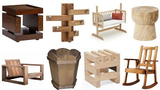 Unique wood furniture ideas and wooden decorative pieces ideas for home decor / Woodworking