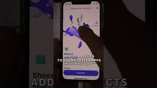 3D Object in Flutter | Flutter Tutorial #flutter #shorts #appdevelopment