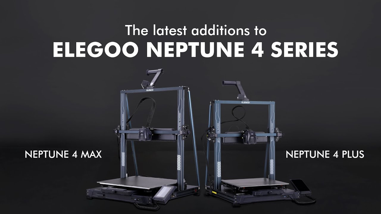 ELEGOO Neptune 4 3D Printer, 500mm/s High-Speed Fast FDM Printer