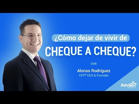 Video: Cómo Vivir De Cheque A Cheque