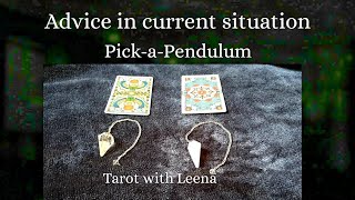 Pendulum Dowsing : What's your advice | Pick a Card | Tarot with Leena