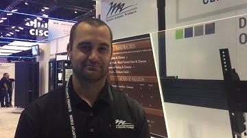 Scenes from InfoComm 2017: VDM Series Ceiling Display Mounts