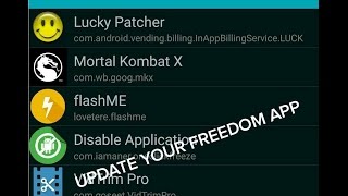 How To Update Your Freedom Application For Android Lollipop screenshot 3