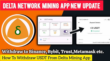 ​Delta Network NEW UPDATE: How to Withdraw USDT (Full Guide)