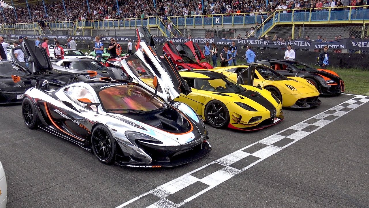 Tuned Cars \u0026 Supercars Drag Racing! - 1000HP Civic, Aventador SVJ, 800HP RS3, 1100HP AMG E63S,..