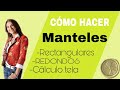 CÓMO HACER MANTELES- CÁLCULO Y TELAS - Fabiana Marquesini - 319