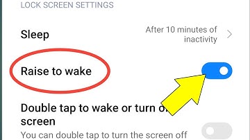 Raise To Wake Redmi Note 10 | Raise To Wake Redmi Note 9
