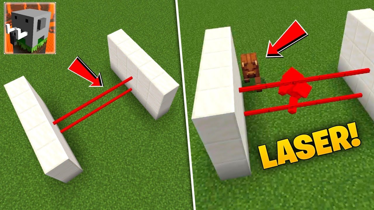 Как сделать рабочие лазеры в Craftsman