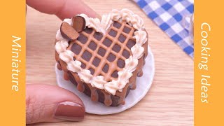 Sweet Miniature Chocolate Cake #YumupMiniature