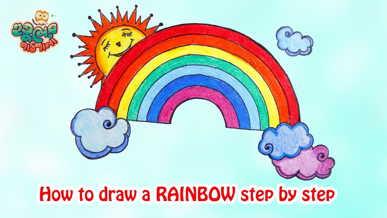 14 Top Rainbow sketch drawing for Girl