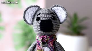 Амигуруми: схема Коала Кэбби. Игрушки вязаные крючком - Free crochet patterns.