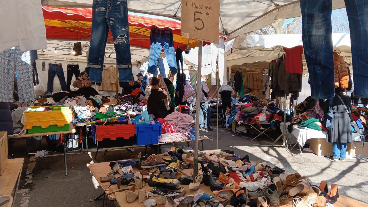 81. Вот это да! Люкс с барахолки во Франции. 🇫🇷 Обзор вещей с рынка и примерка. #секондхенд