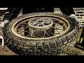 Restoration Rusty Motorcycle Wheel | Restoration Motorcycle | Restoration Abandoned