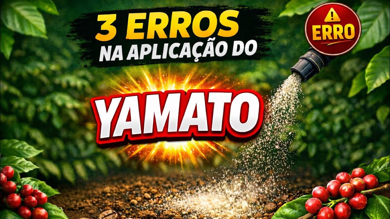 3 ERROS NA APLICAÇÃO DO YAMATO! VEJA NESSE VÍDEO 